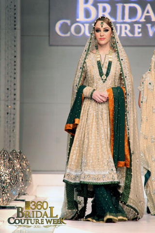 Mona Imran at Bridal Couture Week 2011 Day 2