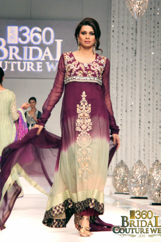 Mona Imran at Bridal Couture Week 2011 Day 2