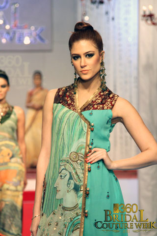 Neelo Allawalla's Collection at Bridal Couture Week 2011 Day 1