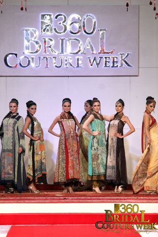 Neelo Allawalla's Collection at Bridal Couture Week 2011 Day 1