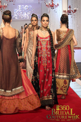 Neelo Allawalla's Collection at Bridal Couture Week 2011 Day 1