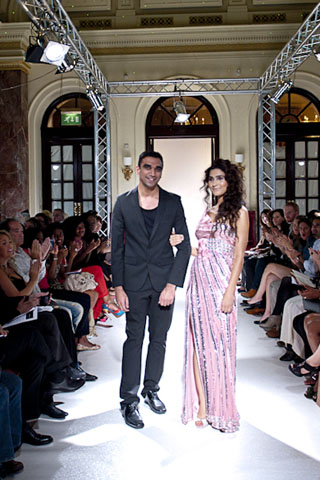 Omar Mansoor S/S12 Collection at London Fashion Week