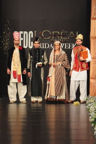 Ali Xeeshan Collection at PFDC L'Oreal Paris Bridal Week 2011 - Day 3