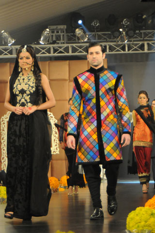 Fahad Hussayn PFDC L'Oreal Paris Bridal Week 2011