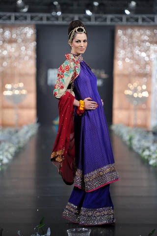 Sara Rohale Asghar at PFDC L'Oreal Paris Bridal Week 2011 - Day 3