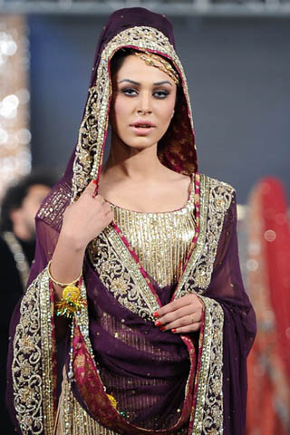 Sara Rohale Asghar at PFDC L'Oreal Paris Bridal Week 2011 - Day 3