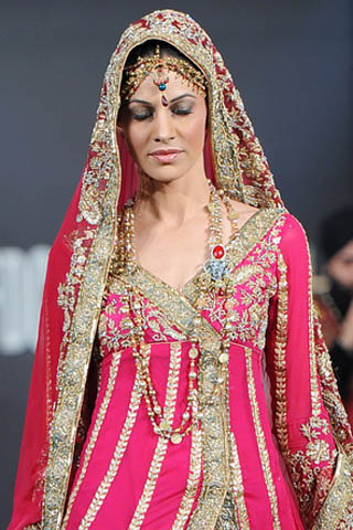 Sara Rohale Asghar at PFDC L'Oreal Paris Bridal Week 2011 - Day 3