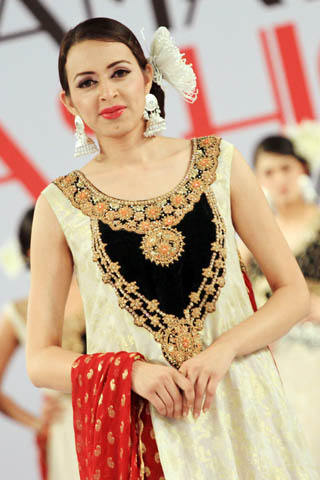 Shaiyanne Malik Collection at Islamabad Fashion Week A/W 2012