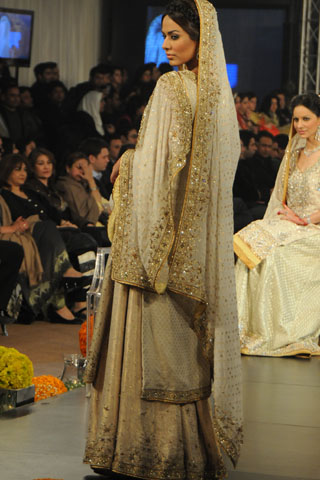 Gold by Reama Malik at PFDC L'Oreal Paris Bridal Week 2011