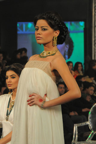 Gold by Reama Malik at PFDC L'Oreal Paris Bridal Week 2011 - Day 2