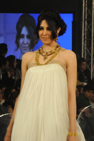 Gold by Reama Malik at PFDC L'Oreal Paris Bridal Week 2011 - Day 2
