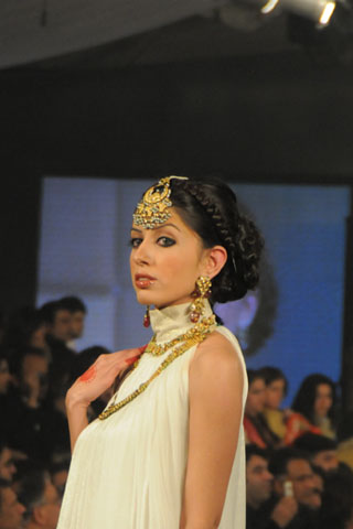 Gold by Reama Malik at PFDC L'Oreal Paris Bridal Week 2011 - Day 2