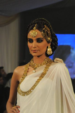 Gold by Reama Malik at PFDC L'Oreal Paris Bridal Week 2011