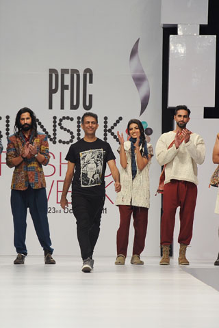 Yahsir Waheed at PFDC Sunsilk Fashion Week 2012 Karachi Day 3