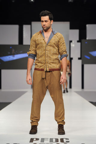 Yahsir Waheed at PFDC Sunsilk Fashion Week 2012 Karachi Day 3