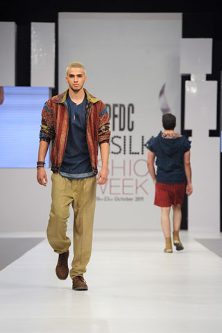 Yahsir Waheed at PFDC Sunsilk Fashion Week 2012 Karachi Day 3