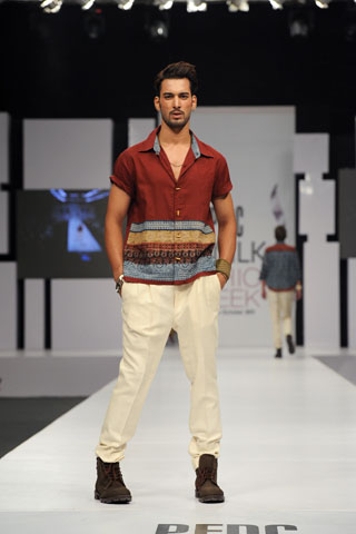 Yahsir Waheed at PFDC Sunsilk Fashion Week 2012 Karachi Day 3