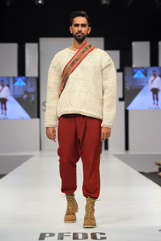 Yahsir Waheed at PFDC Sunsilk Fashion Week 2012 Karachi Day 3