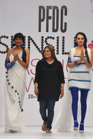 Zainab Sajid at PFDC Sunsilk Fashion Week 2012 Karachi Day 2