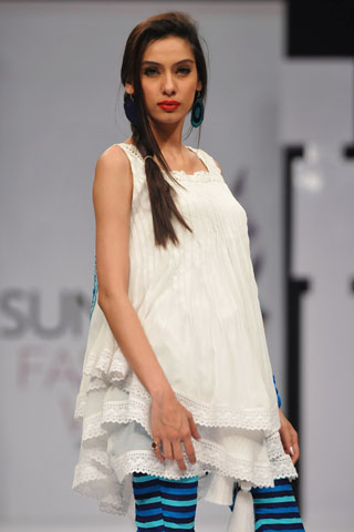Zainab Sajid at PFDC Sunsilk Fashion Week 2012 Karachi Day 2