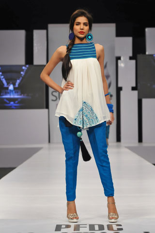 Zainab Sajid at PFDC Sunsilk Fashion Week 2012 Karachi Day 2
