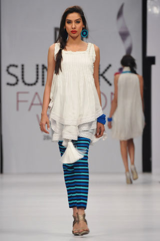 Zainab Sajid at PFDC Sunsilk Fashion Week 2012 Karachi Day 2