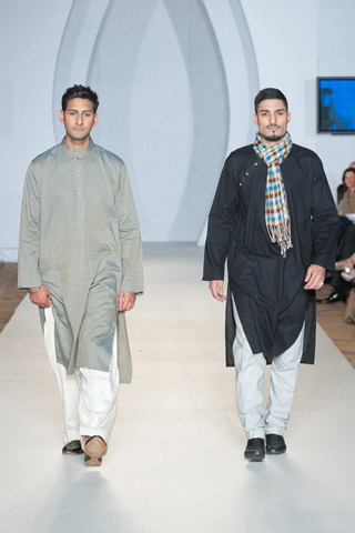 Al Karam Collection at PFW 3 London 2012