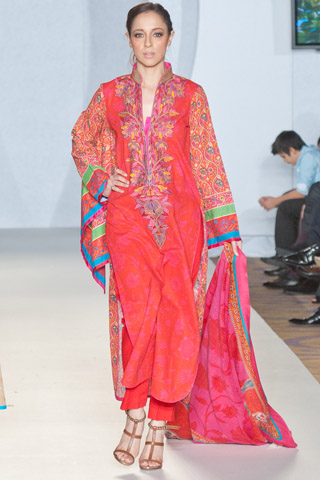 Al Karam Collection at PFW 3 London 2012
