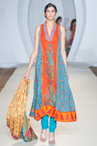Al Karam Collection at PFW 3 London 2012
