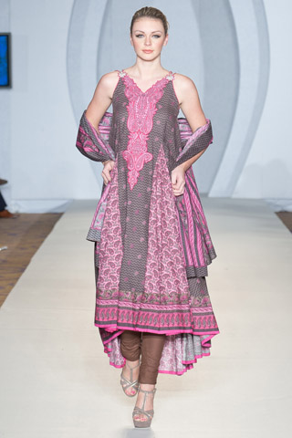Al Karam Collection at PFW 3 London 2012
