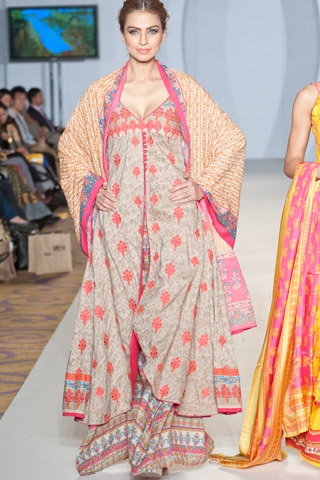 Al Karam Collection at PFW 3 London 2012