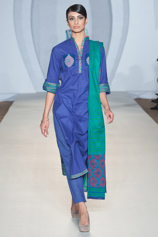 Al Karam Collection at PFW 3 London 2012