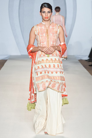 Al Karam Collection at PFW 3 London 2012
