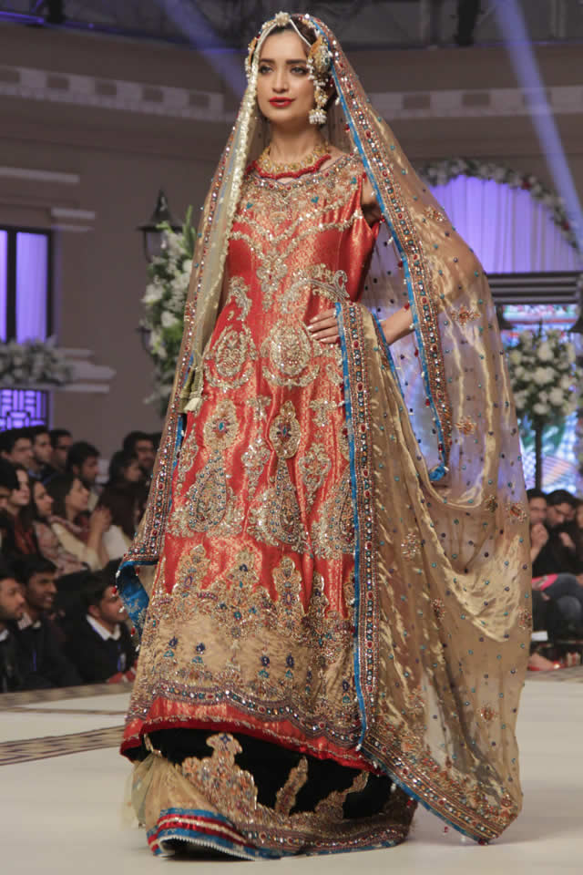 2014 Ali Xeeshan TBCW Bridal Mugal-e-Azam Collection