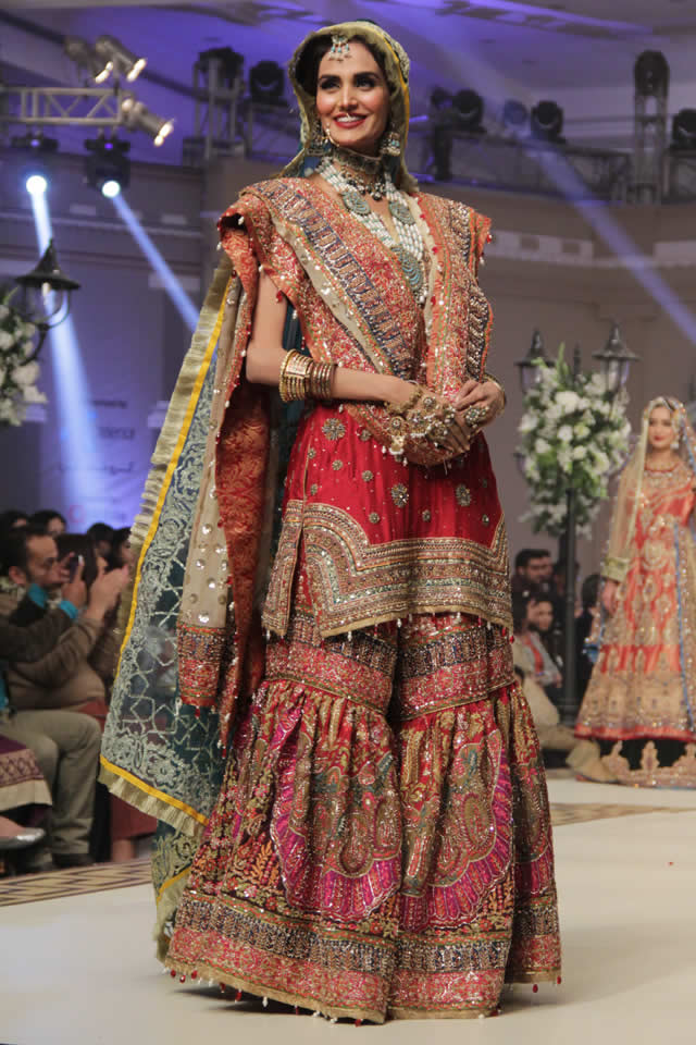 TBCW Ali Xeeshan Latest 2014 Bridal Mugal-e-Azam Collection