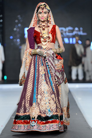 Ali Xeeshan Collection at L'Oreal Paris Bridal Week 2012 Day 2