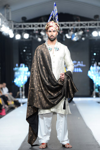 Ali Xeeshan Collection at L'Oreal Paris Bridal Week 2012 Day 2