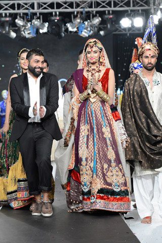 Ali Xeeshan Collection at L'Oreal Paris Bridal Week 2012 Day 2
