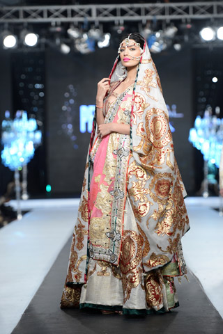 Ali Xeeshan Collection at L'Oreal Paris Bridal Week 2012 Day 2