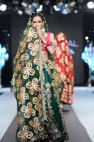 Ali Xeeshan Collection at L'Oreal Paris Bridal Week 2012 Day 2