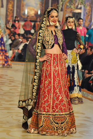 Ali Xeeshan Collection at Pantene Bridal Couture Week 2013 Day 2