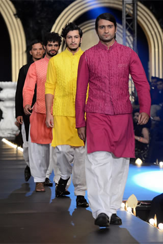 Ali Xeeshan Dresses at PFDC Lâ€™Oreal Bridal Week 2013