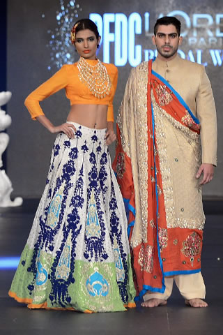 Ali Xeeshan at PFDC Lâ€™Oreal Paris Bridal Week 2013