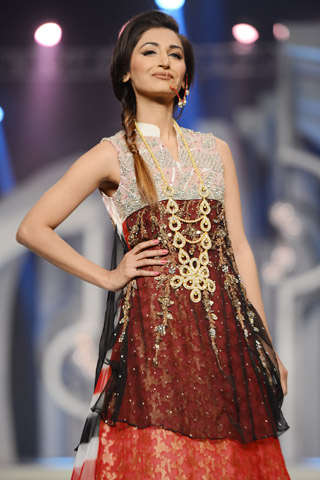 Amna Ajmal Collection at Pantene Bridal Couture Week 2013 Day 1
