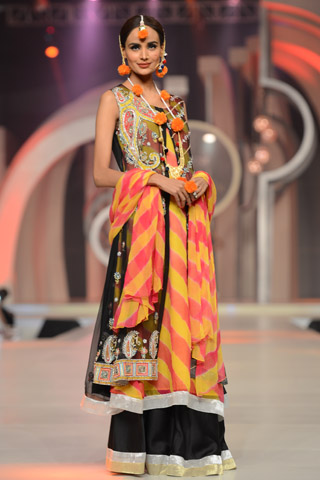 Amna Ajmal Collection at Pantene Bridal Couture Week 2013 Day 1