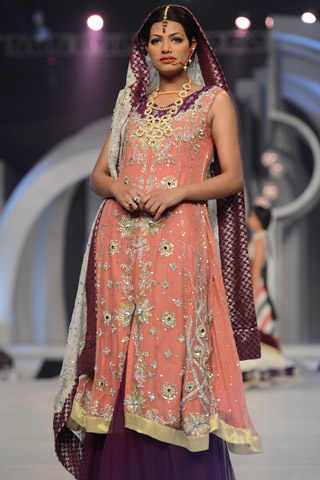 Amna Ajmal Collection at Pantene Bridal Couture Week 2013 Day 1