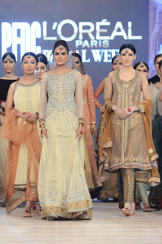 Bridal Latest 2014 Asifa & Nabeel PFDC Collection