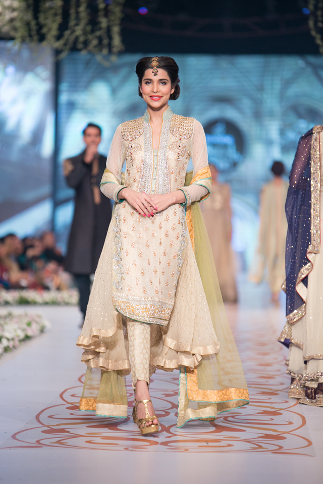 Asifa and Nabeel Bridal Collection at PBCW 2014 DAY 3