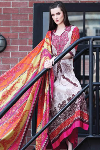Barkha Lawn Collection 2013 by Moon Textiles