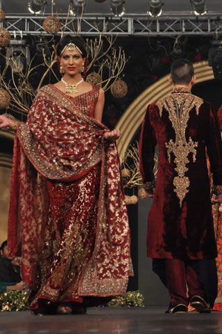 Bridal Dresses at PFDC Lâ€™Oreal Paris Bridal Week 2013